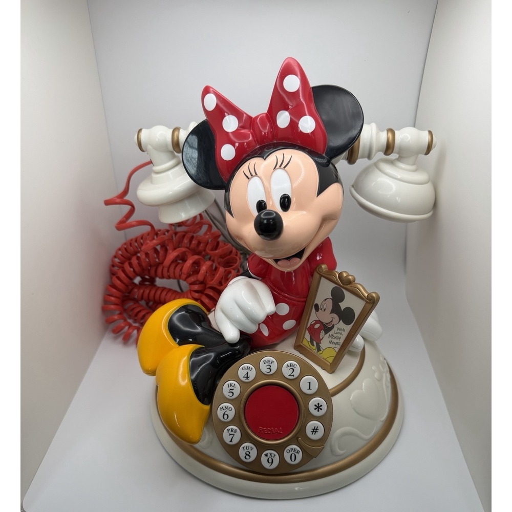 Disney Minnie Mouse Talking Desk Telephone